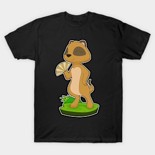 Meerkat Hand fan T-Shirt